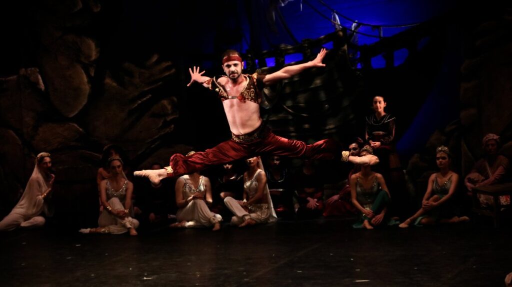 The English poet Lord Byron’s poem "The Corsair" is performed as a ballet in a Samsun State Opera and Ballet adaptation, Samsun, northern Türkiye, March 10, 2025. (AA Photo)