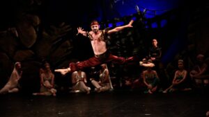 The English poet Lord Byron’s poem "The Corsair" is performed as a ballet in a Samsun State Opera and Ballet adaptation, Samsun, northern Türkiye, March 10, 2025. (AA Photo)