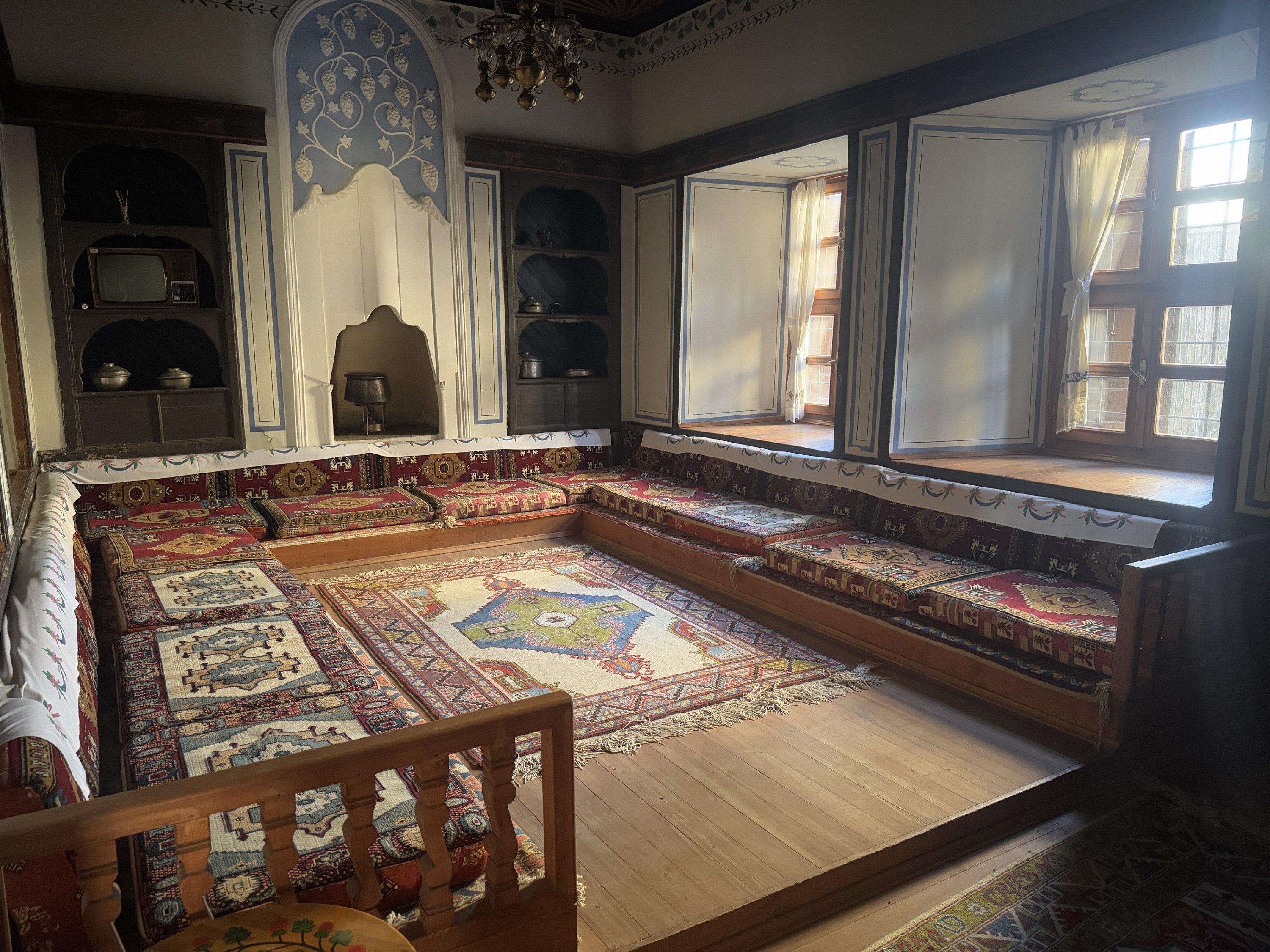 373136 The inside of the Ottoman-era Tartan Mansion in Karaman, central Türkiye, March 15, 2025. (AA Photo)