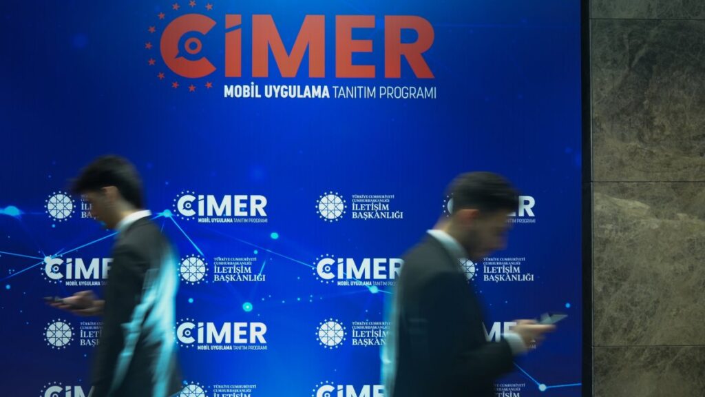 CIMER adopts AI technology and a mobile platform to improve communication between citizens and the state, Ankara, Türkiye, March 19, 2025. (AA Photo)