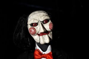 A puppet from the movie "Saw." (Shutterstock Photo)