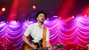 Singer Justin Timberlake performs during the Rock in Rio Festival, Rio de Janeiro, Brazil, Sept. 15, 2015. (Shutterstock Photo)