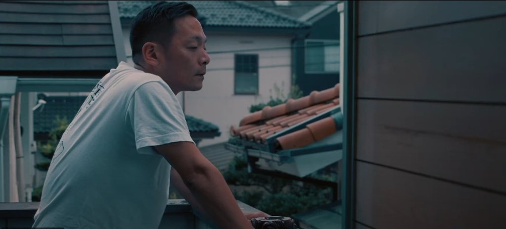 A screenshot from the film "Kodokushi."
