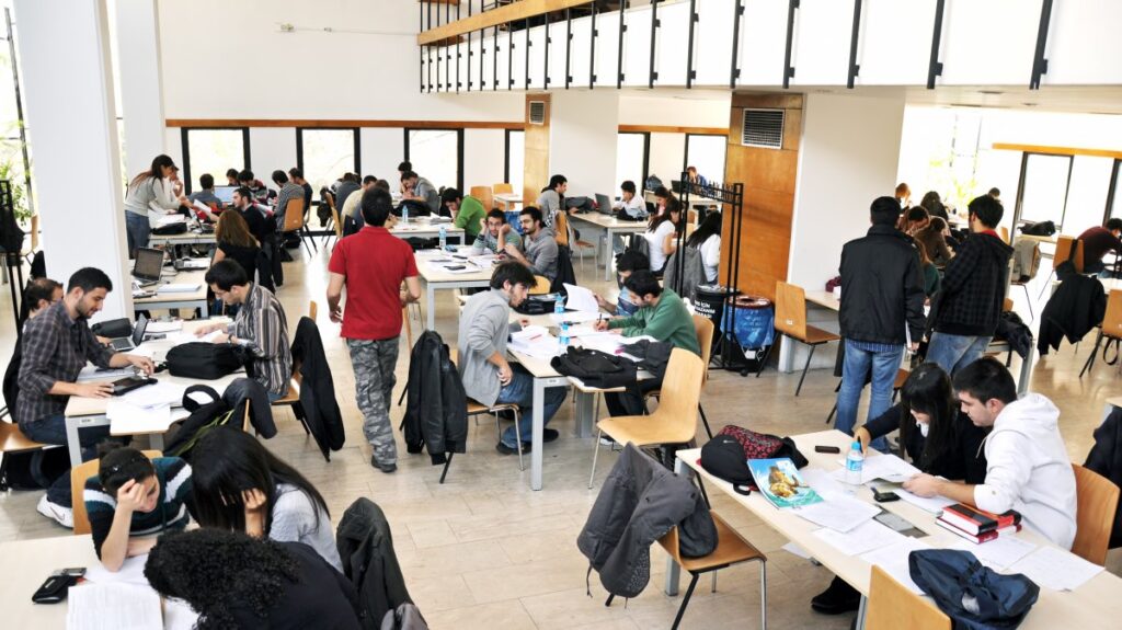 Students in the classroom of the Middle East Technical University campus, Ankara, Türkiye. (Shutterstock Photo)