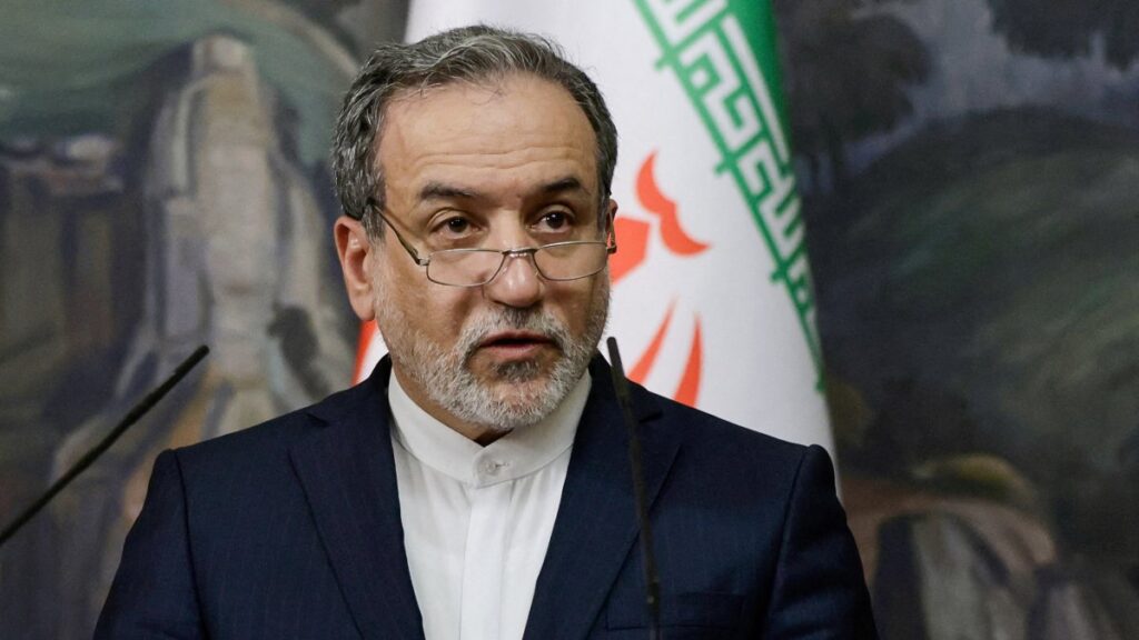 Iran's Foreign Minister Abbas Araqchi attends a press conference in Moscow, Russia, April 18, 2025. (Reuters Photo)