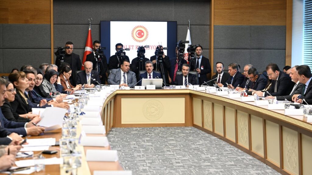 A view of Parliament's Committee on Justice in session, Ankara, Türkiye, May 31, 2025. (AA Photo)