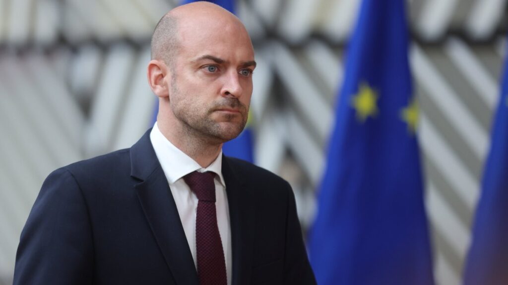 France's Foreign Minister Jean-Noel Barrot arrives at the European Foreign Affairs Council in Brussels, Belgium, June 23, 2025. (EPA Photo)