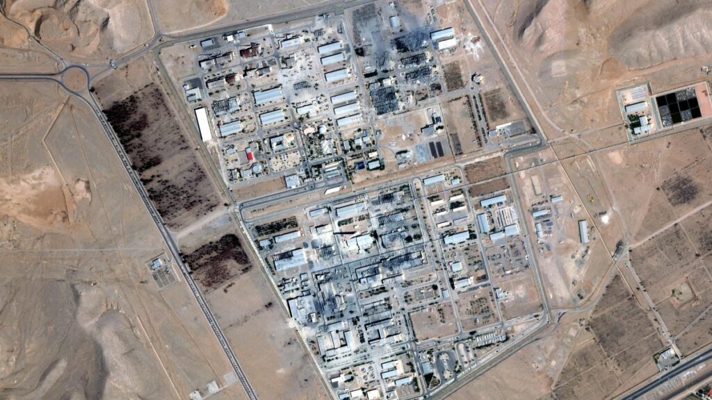 This handout satellite photo obtained from Planet Labs PBC shows the Isfahan nuclear enrichment facility after U.S. strikes, Isfahan, central Iran, June 23, 2025. (AFP Photo)