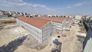 Restored buildings of the former E-Type Prison, now transformed into the Memory and Ethnography Museum in Diyarbakır, Türkiye, July 28, 2025. (DHA Photo)