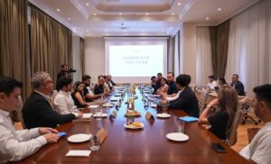 Participants attend the Zero Waste Foundation's meeting on environmental entrepreneurship, Ankara, Türkiye, July 31, 2025. (Courtesy of Zero Waste Foundation)