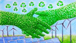"China and Europe are already engaged in substantial and practical climate cooperation across multiple sectors." (Illustration by Erhan Yalvaç)