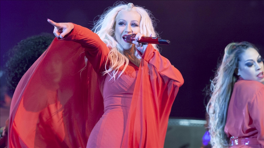 American singer Christina Aguilera to perform in Türkiye’s Antalya province