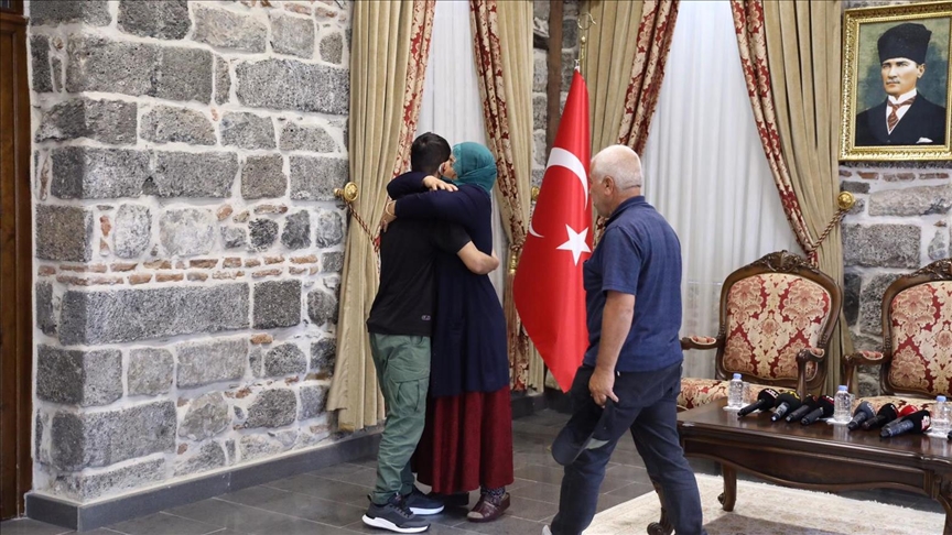 1 more family in Türkiye reunited with son kidnapped by PKK terror group