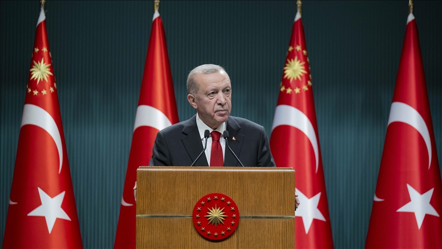 Int'l commission could be formed to investigate Kakhovka dam collapse: Turkish president