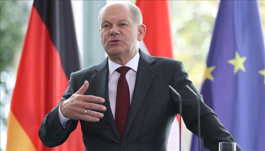 Germany’s Scholz insists that military support to Ukraine necessary for peace