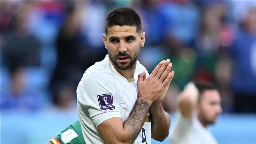 Fulham forward Aleksandar Mitrovic suspended 8 matches for pushing referee
