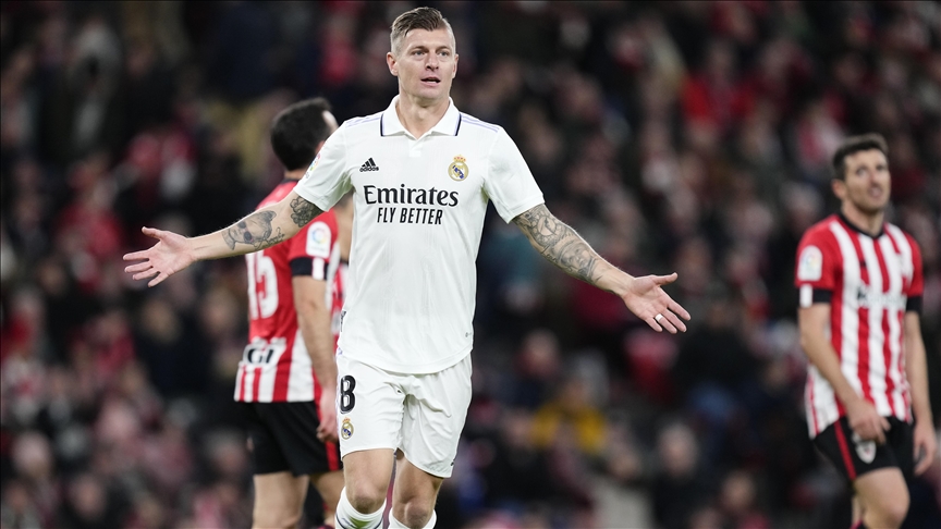 German midfielder Toni Kroos extends contract with Real Madrid until 2024