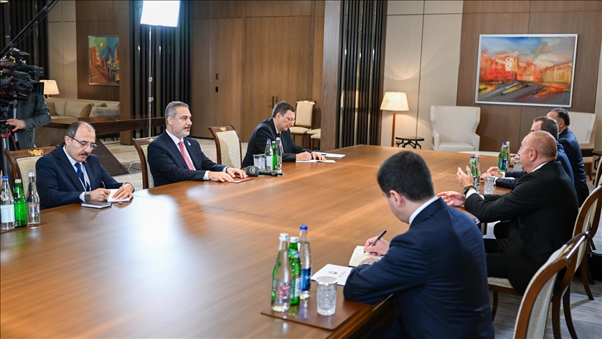 Turkish foreign minister meets counterparts on sidelines of Non-Aligned Movement meeting