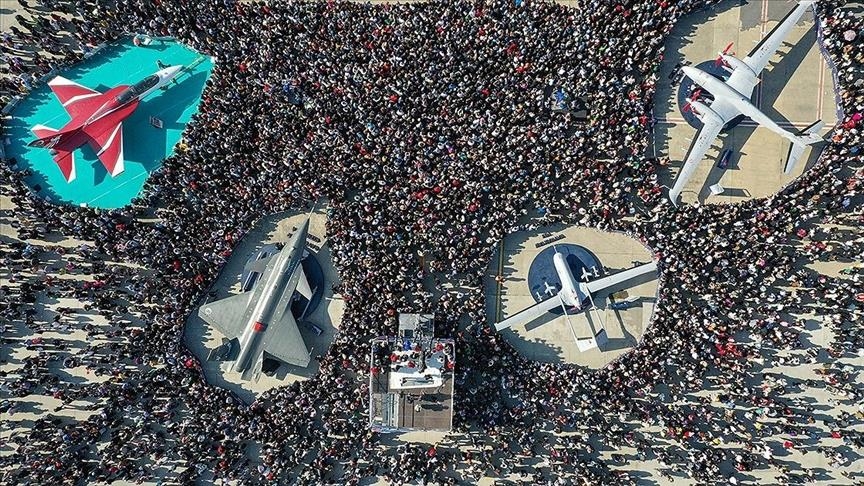 TEKNOFEST breaks world record with more than 2.5M visitors this year