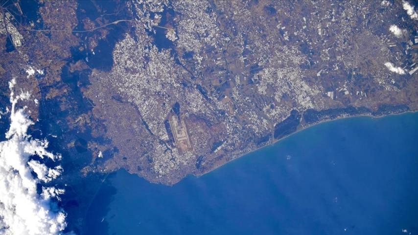 Russian cosmonaut shares picture of Türkiye's Antalya taken from ISS