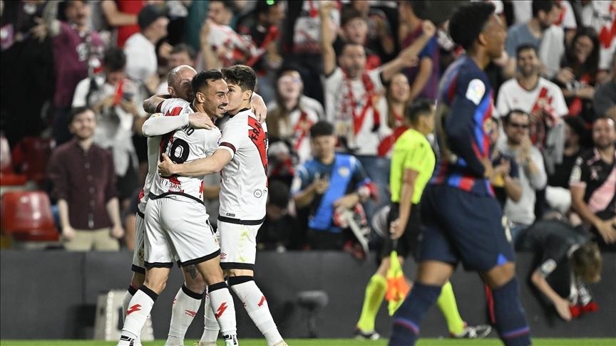 Barcelona lose at Rayo Vallecano, failing to boost Spanish La Liga lead